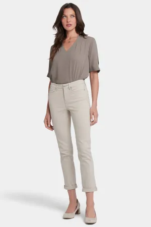 Sheri Slim Ankle Jeans - Feather