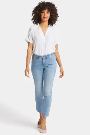 Sheri Slim Ankle Jeans In Petite - Blue Valley