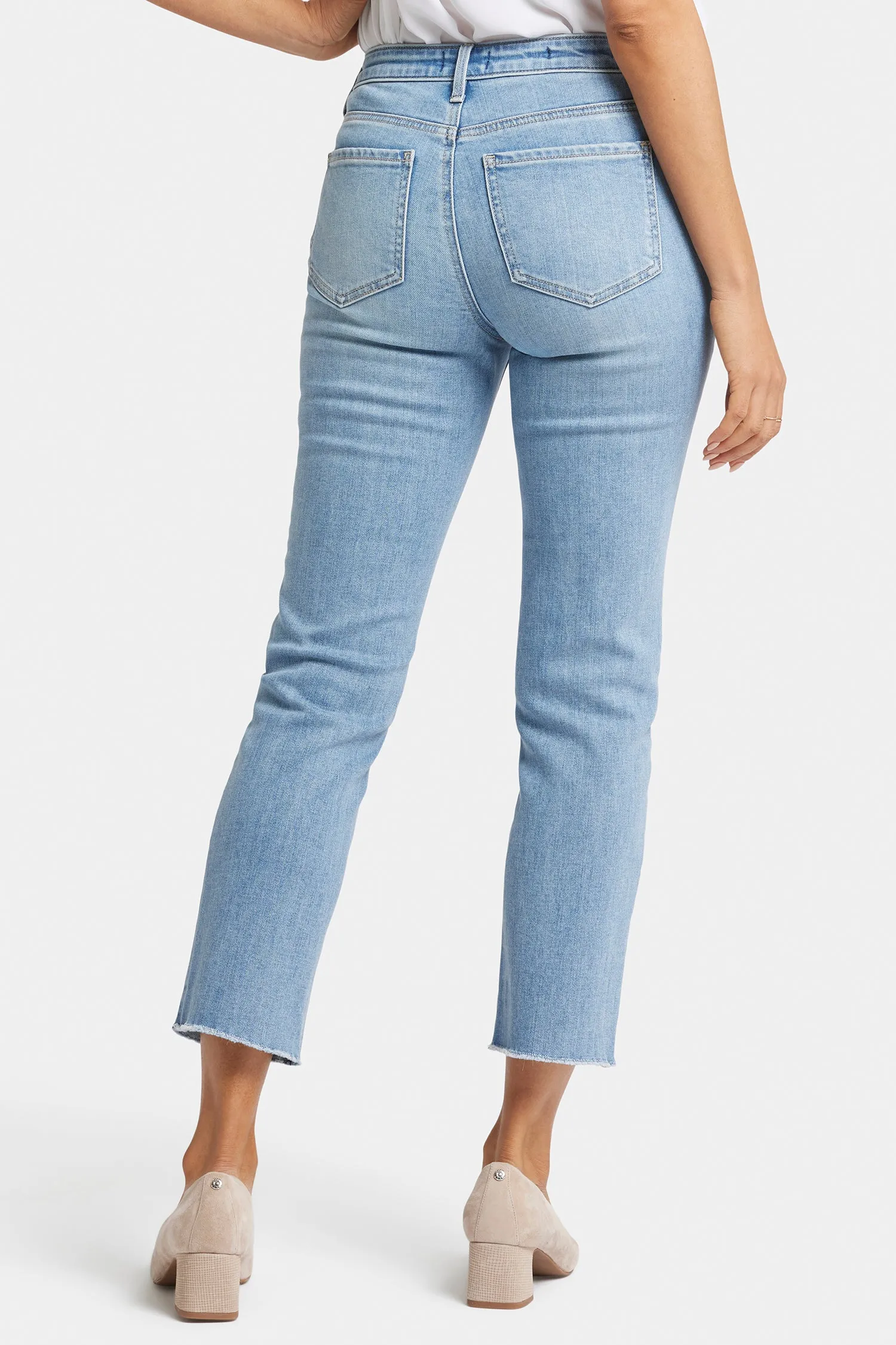 Sheri Slim Ankle Jeans In Petite - Blue Valley