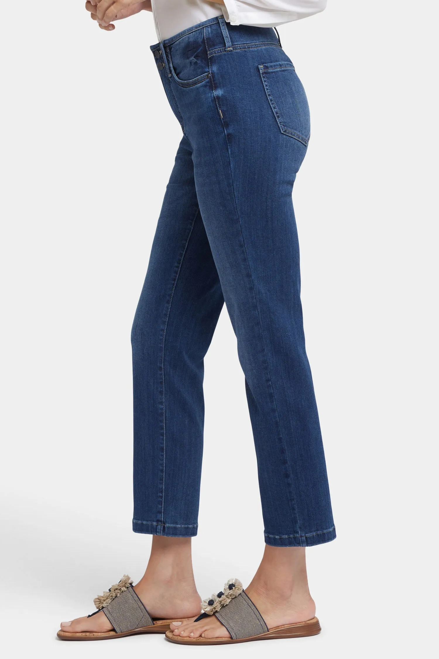 Sheri Slim Ankle Jeans - Rio Rapids