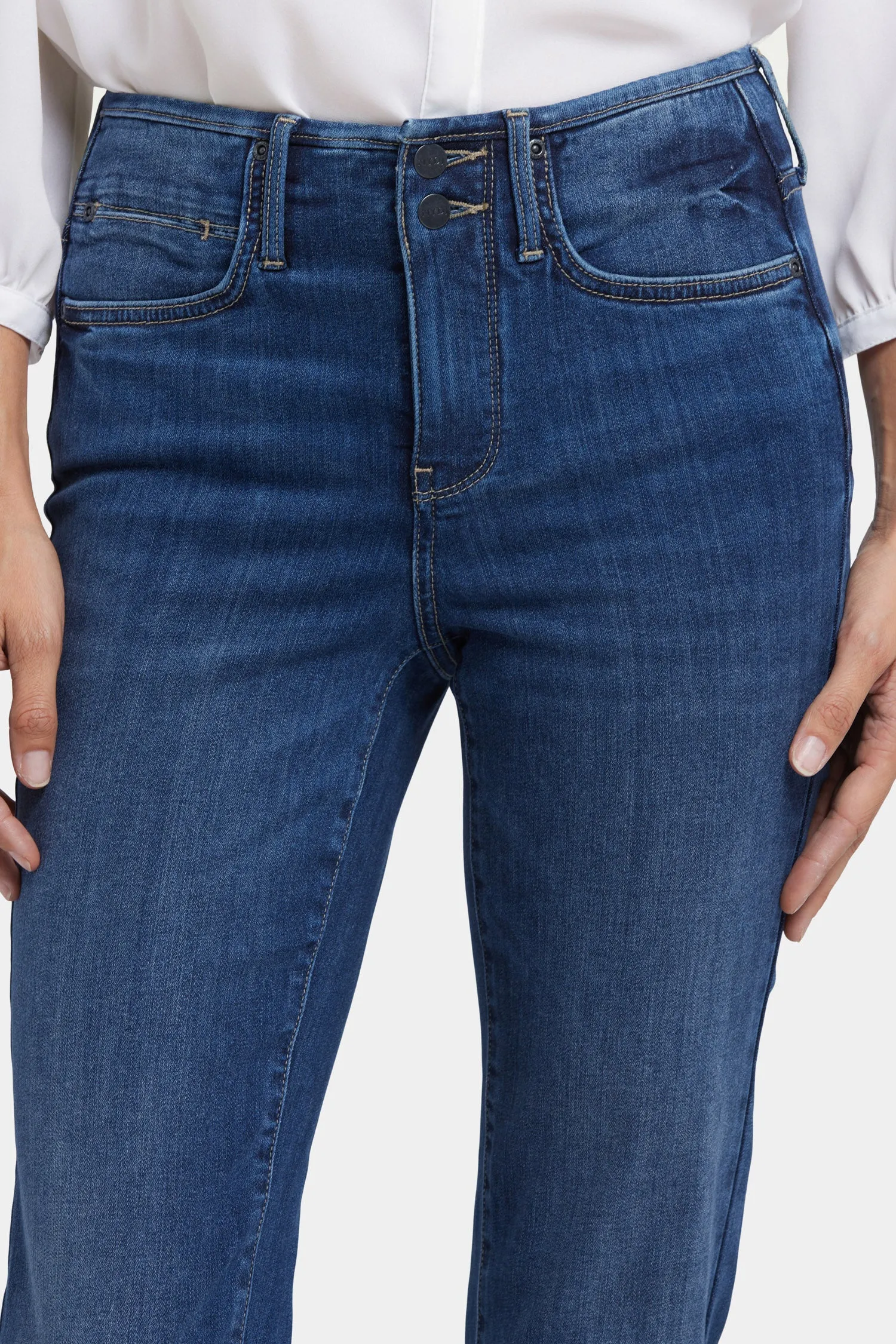 Sheri Slim Ankle Jeans - Rio Rapids