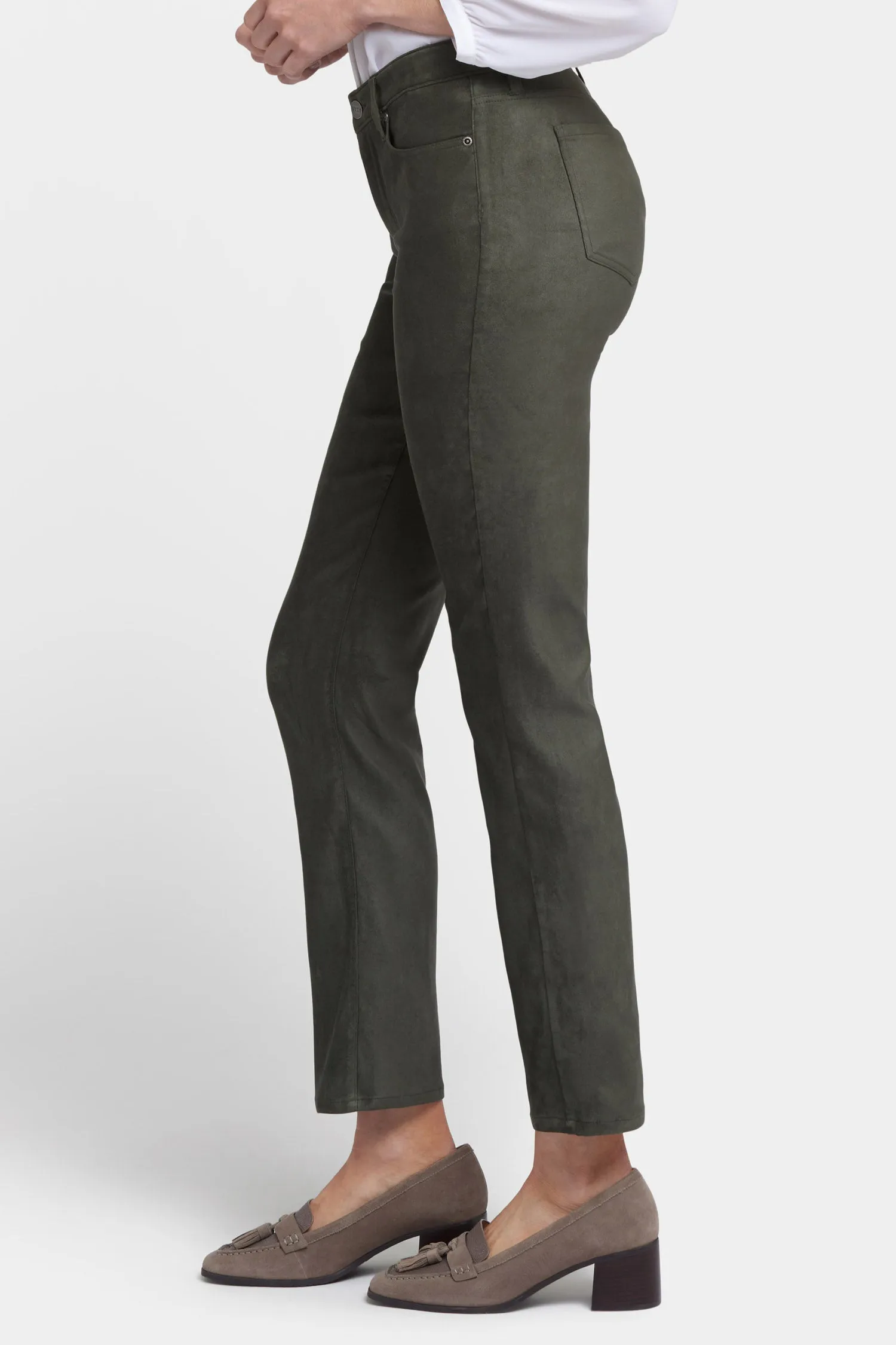 Sheri Slim Pants - Vine Leaf