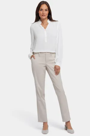 Sheri Slim Trouser Pants - Feather