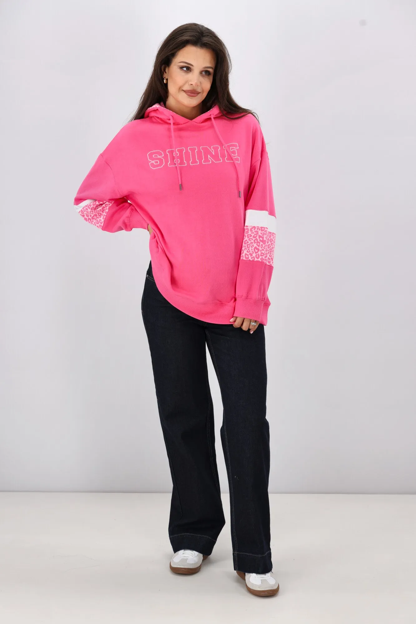 Shine On Label Nina Hoodie Pink