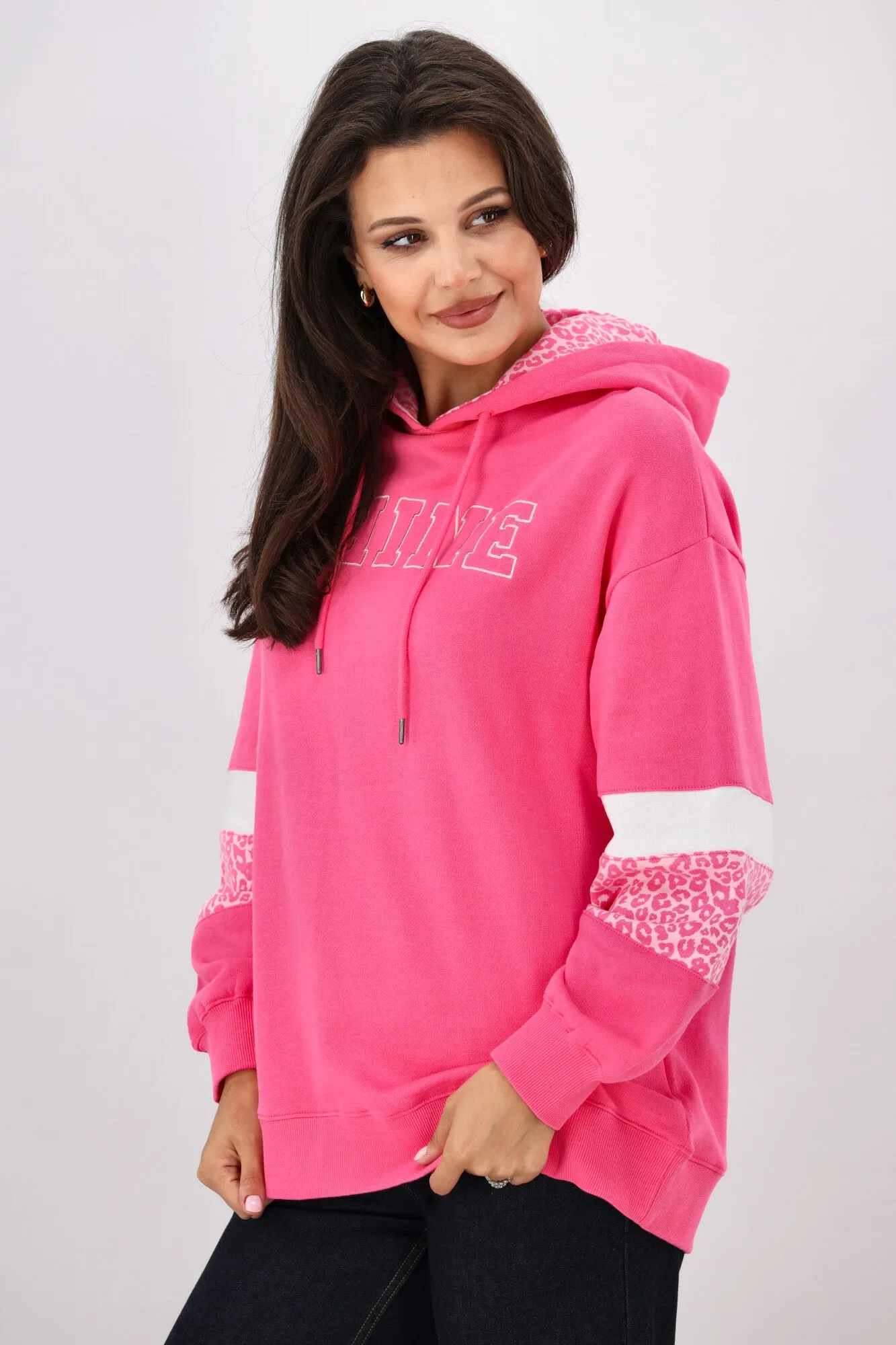 Shine On Label Nina Hoodie Pink