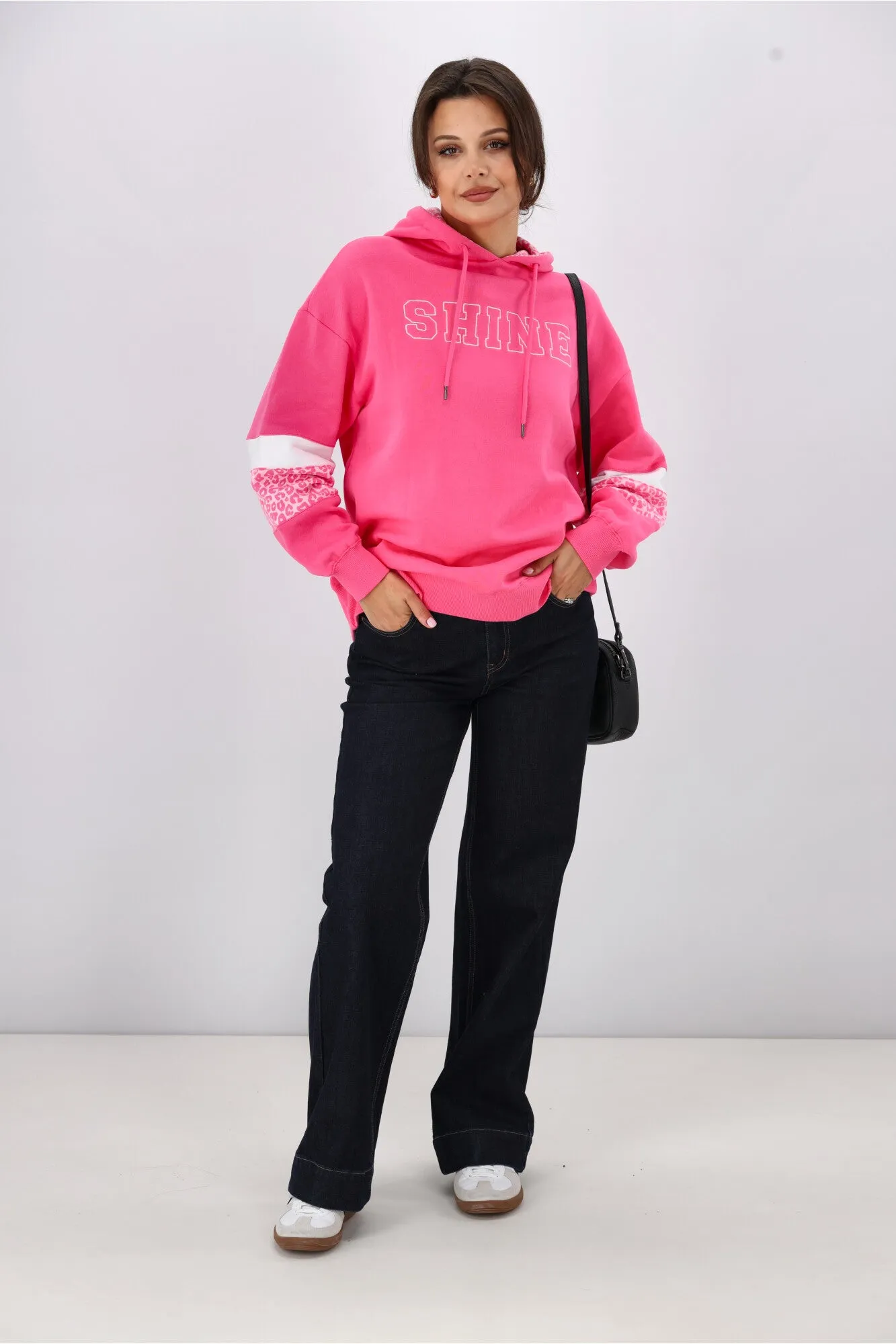 Shine On Label Nina Hoodie Pink