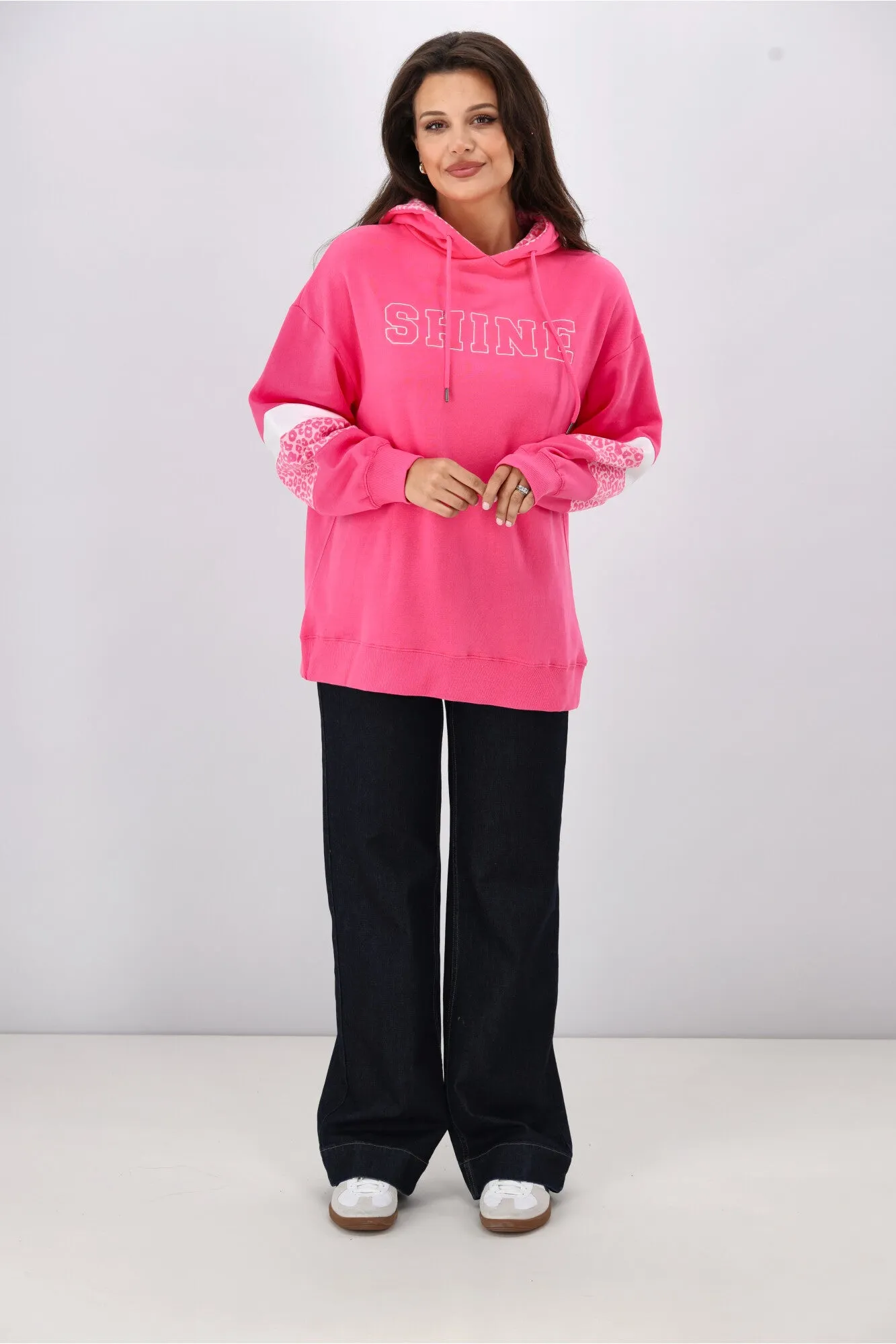 Shine On Label Nina Hoodie Pink