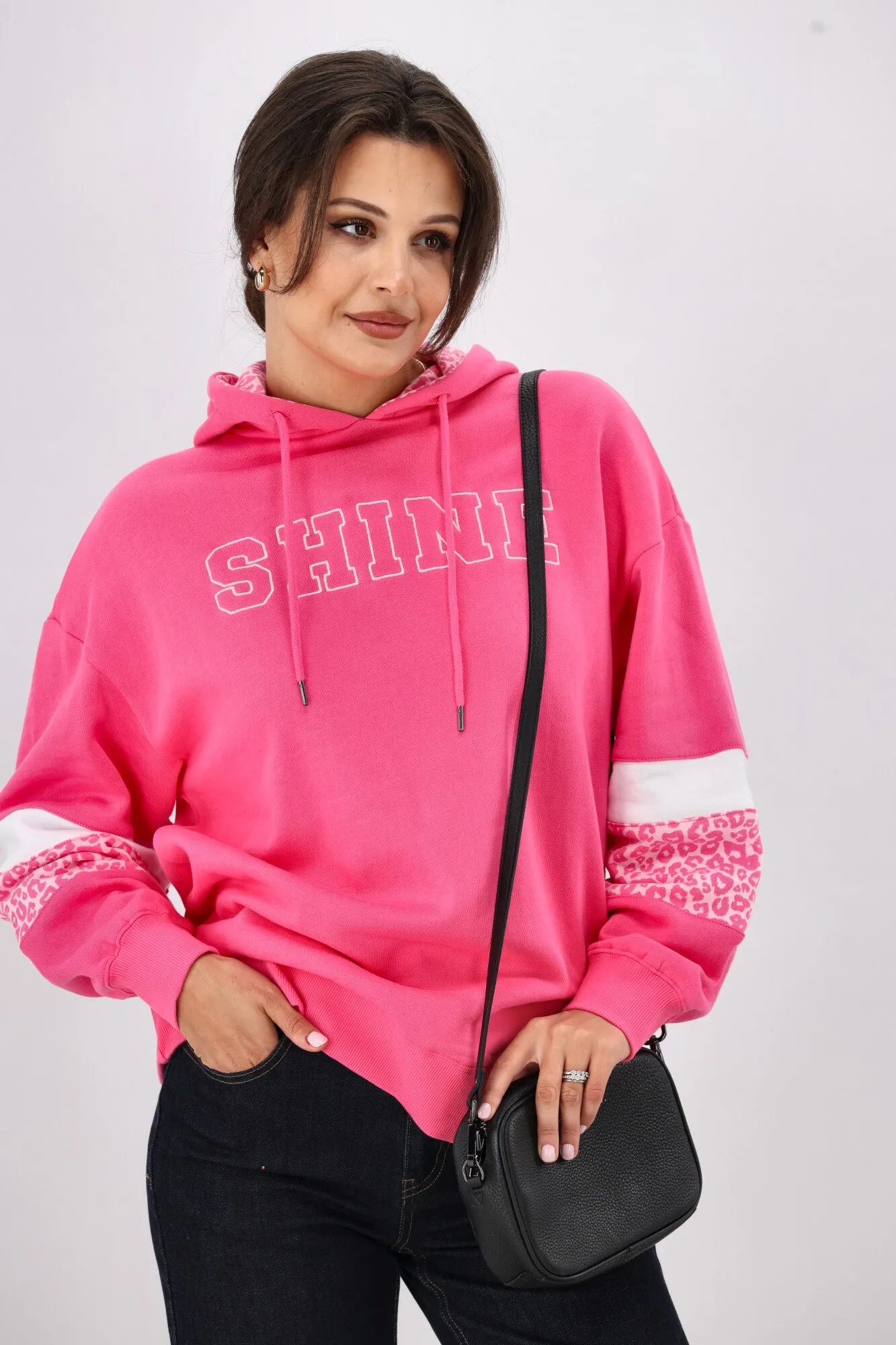 Shine On Label Nina Hoodie Pink