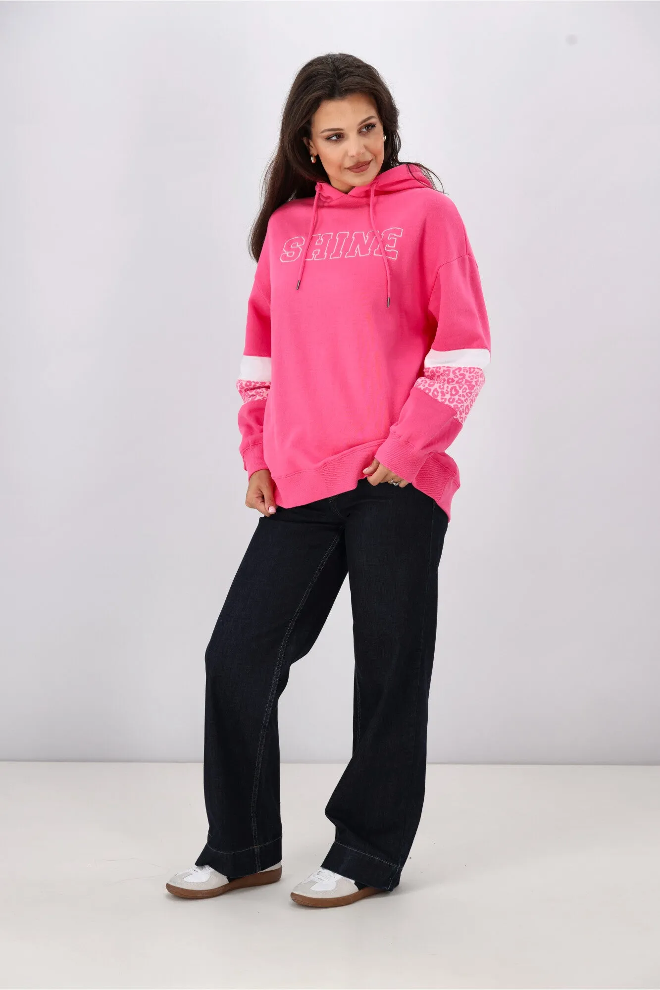 Shine On Label Nina Hoodie Pink
