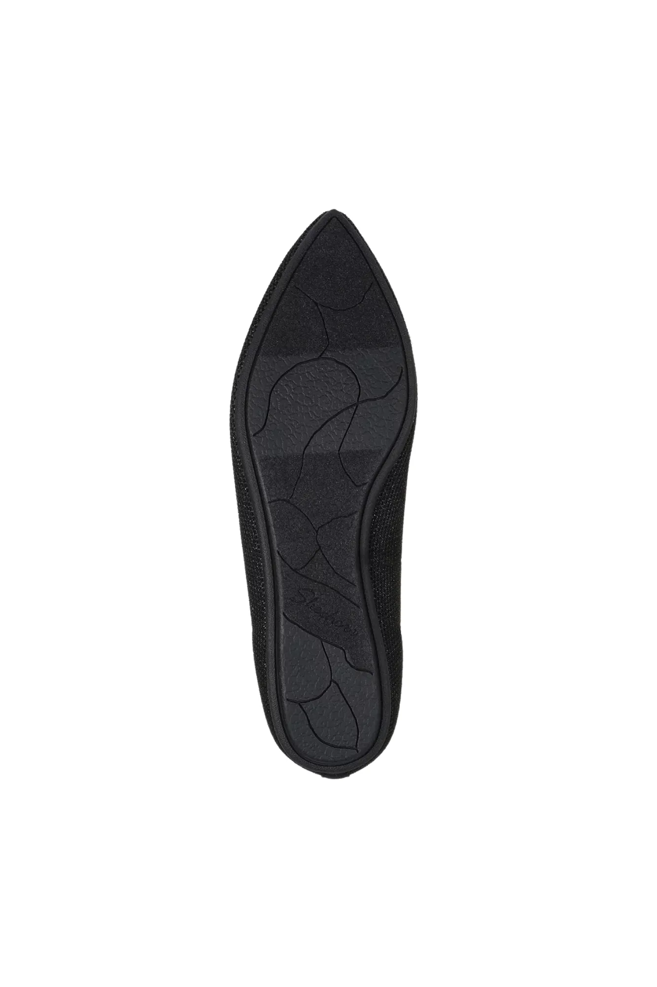 Skechers Cleo Point Glitzy Haze Ballet Flat Black