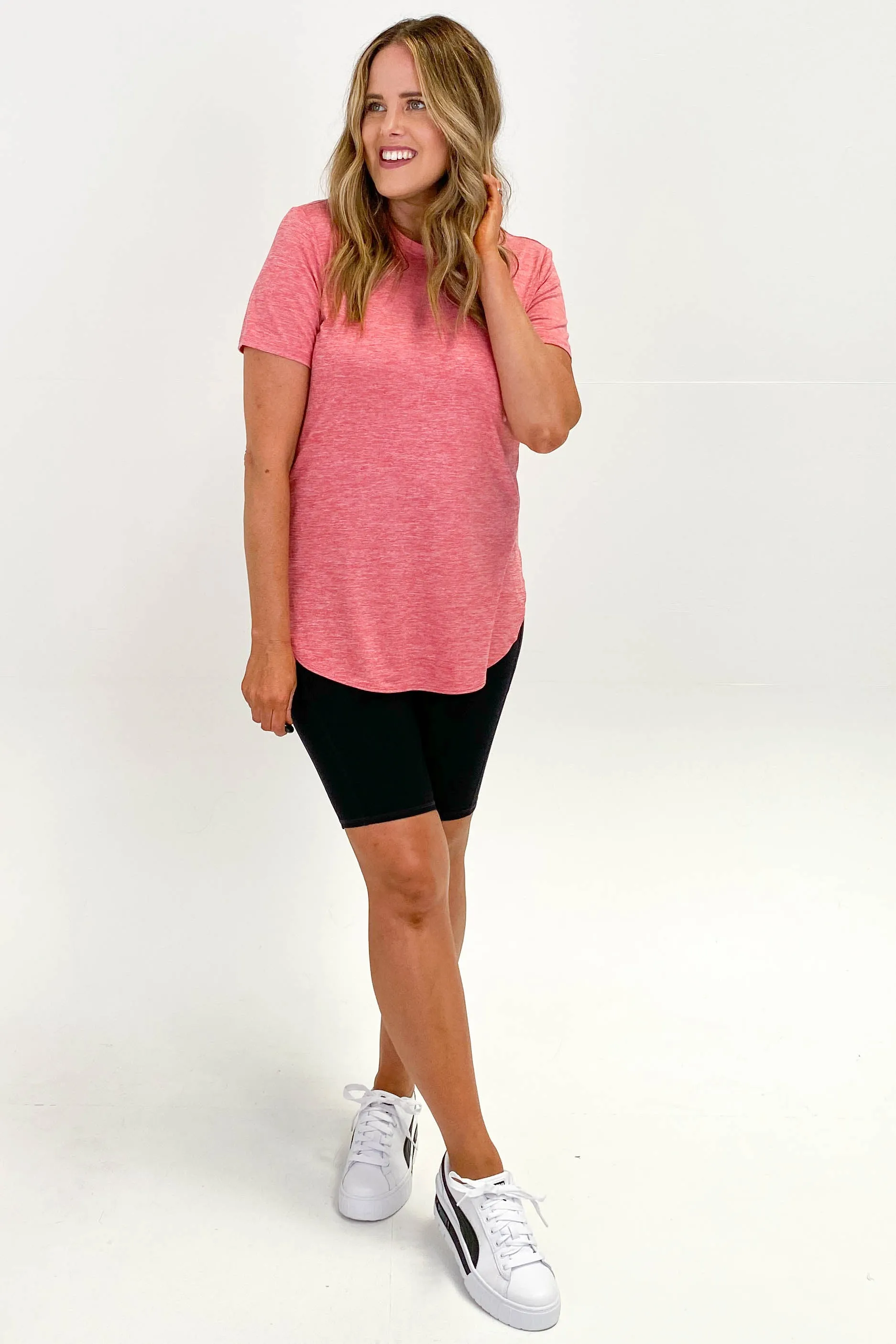 Skechers Go Walk High Waisted Bike Short Black