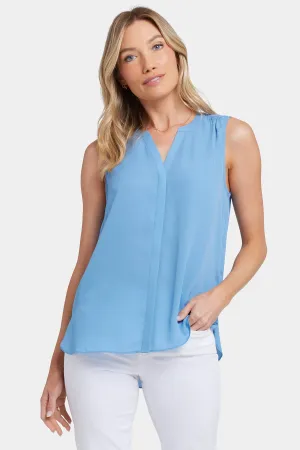 Sleeveless Pintuck Blouse - Pacific Coast