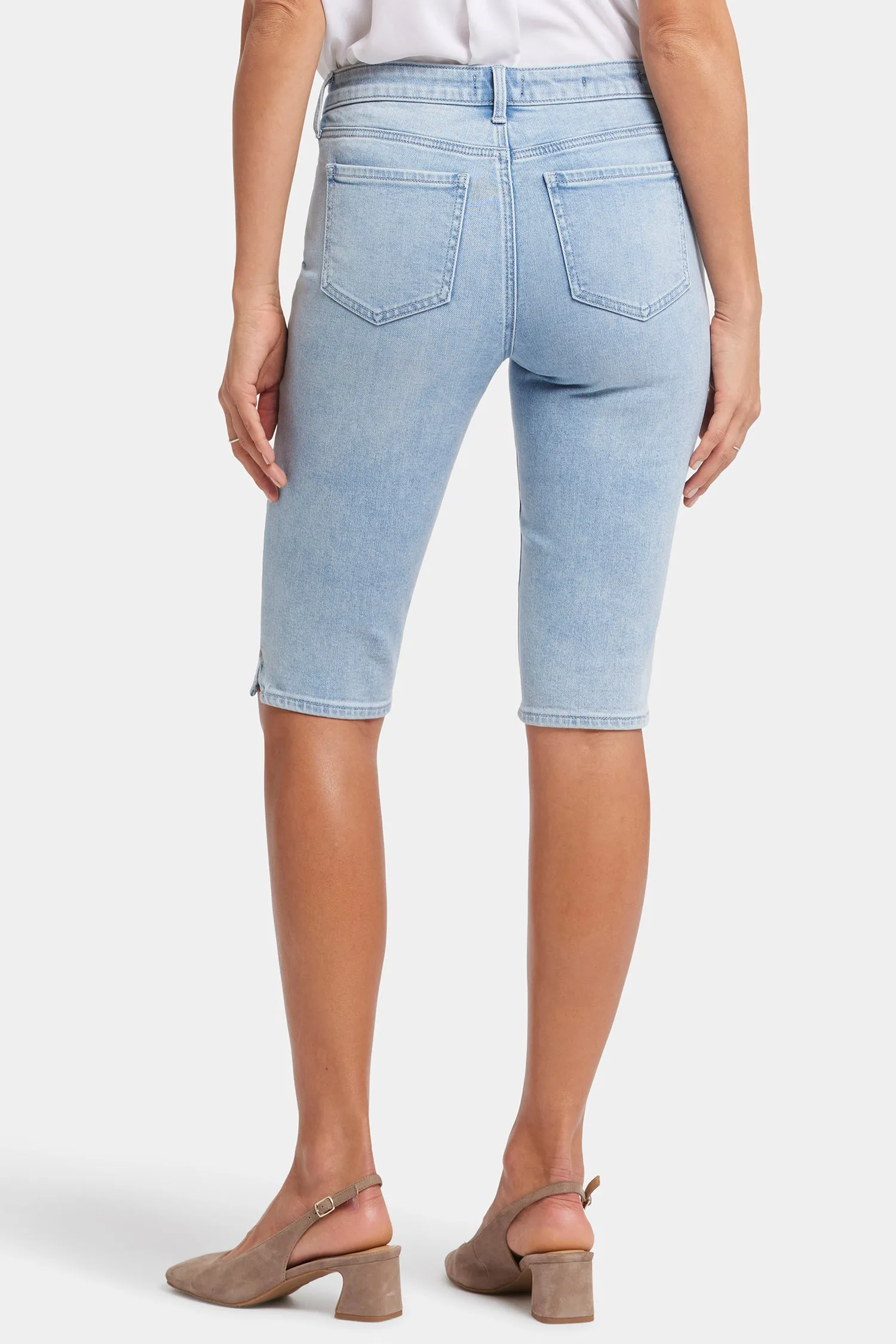 Sophie Bike Capri Jeans - Misty Ridge