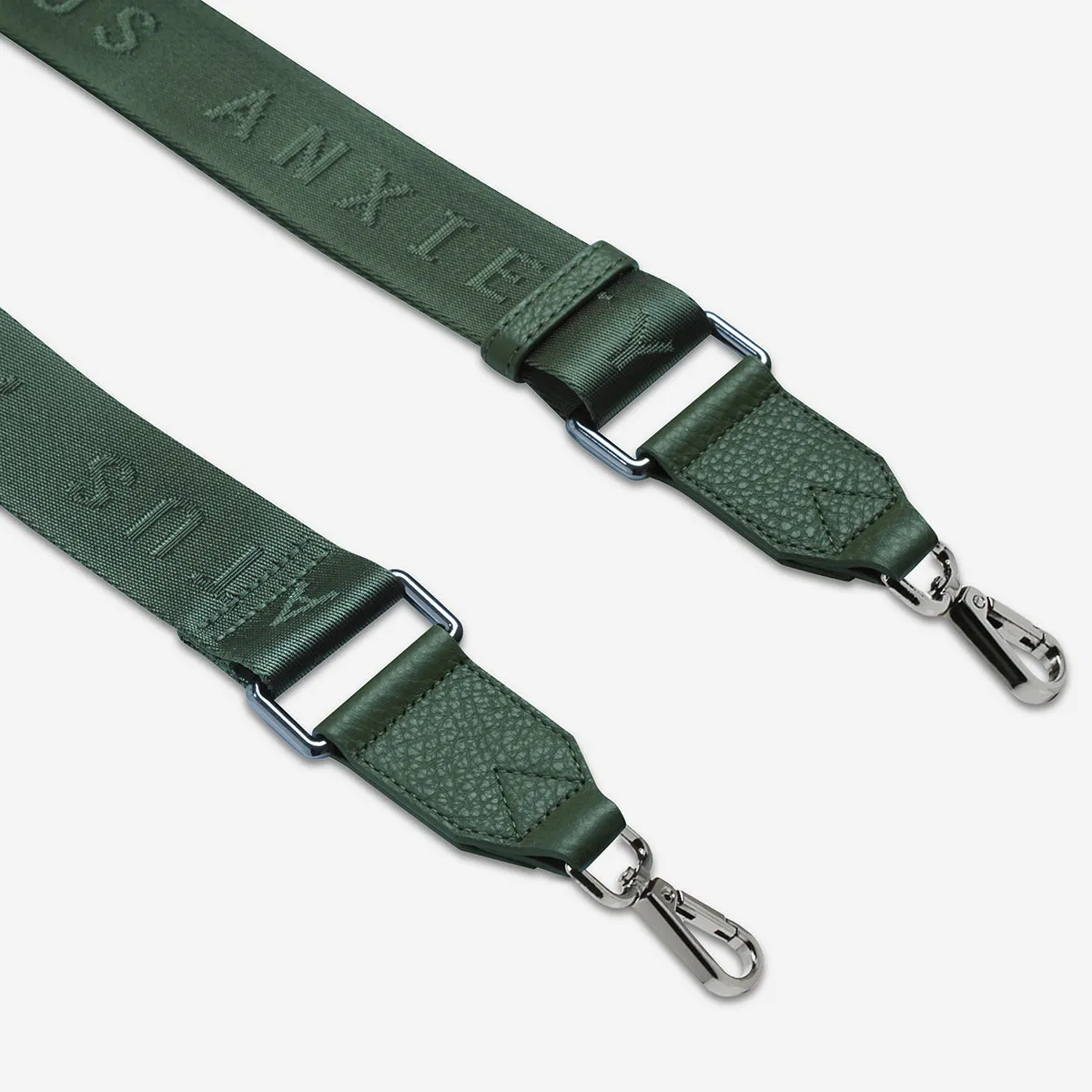 Status Anxiety Without You Bag Strap Green