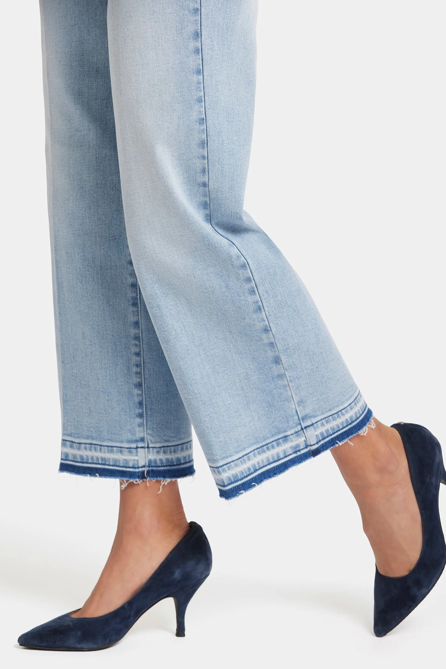 Teresa Wide Leg Ankle Jeans - Misty Ridge