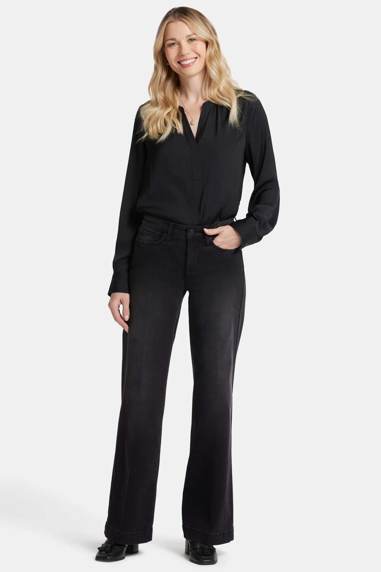 Teresa Wide Leg Jeans - Crosswinds