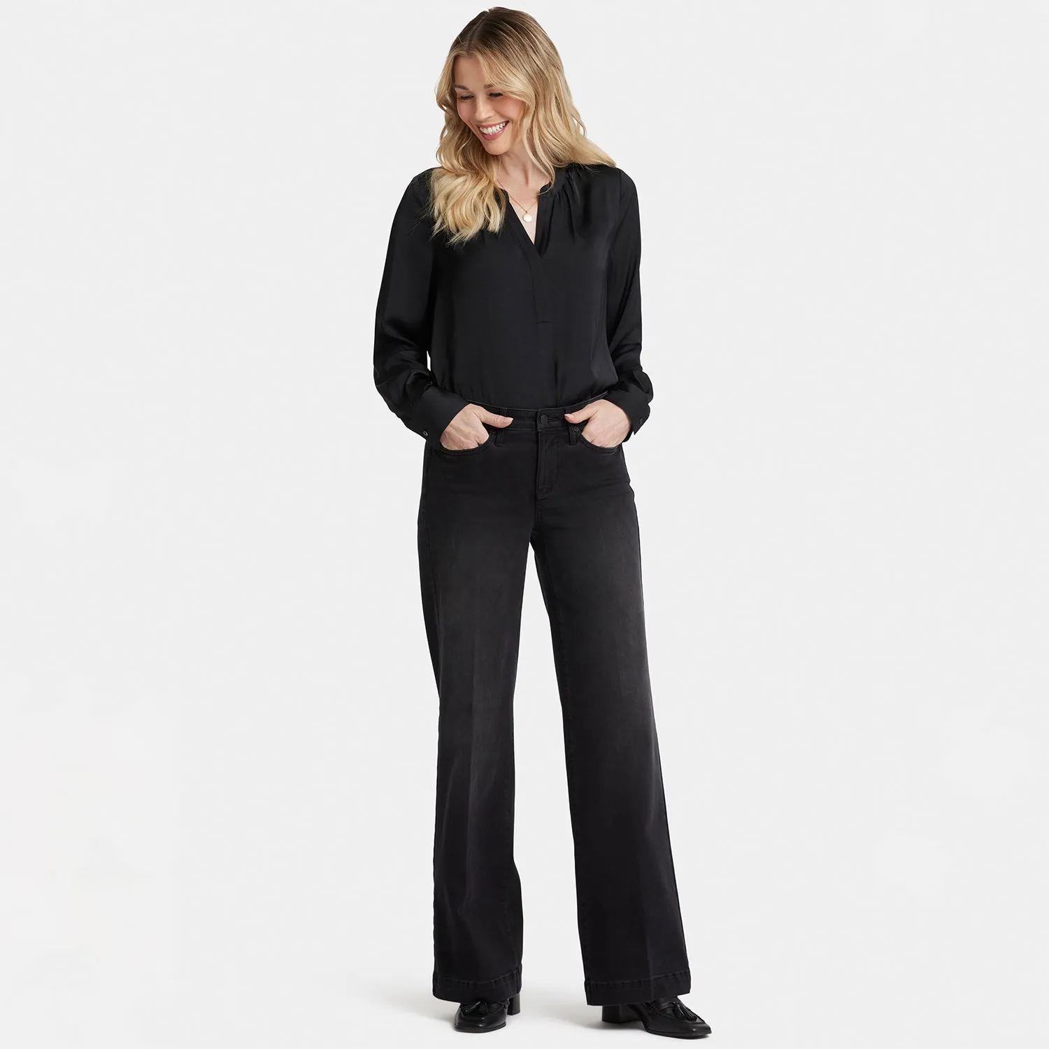 Teresa Wide Leg Jeans - Crosswinds