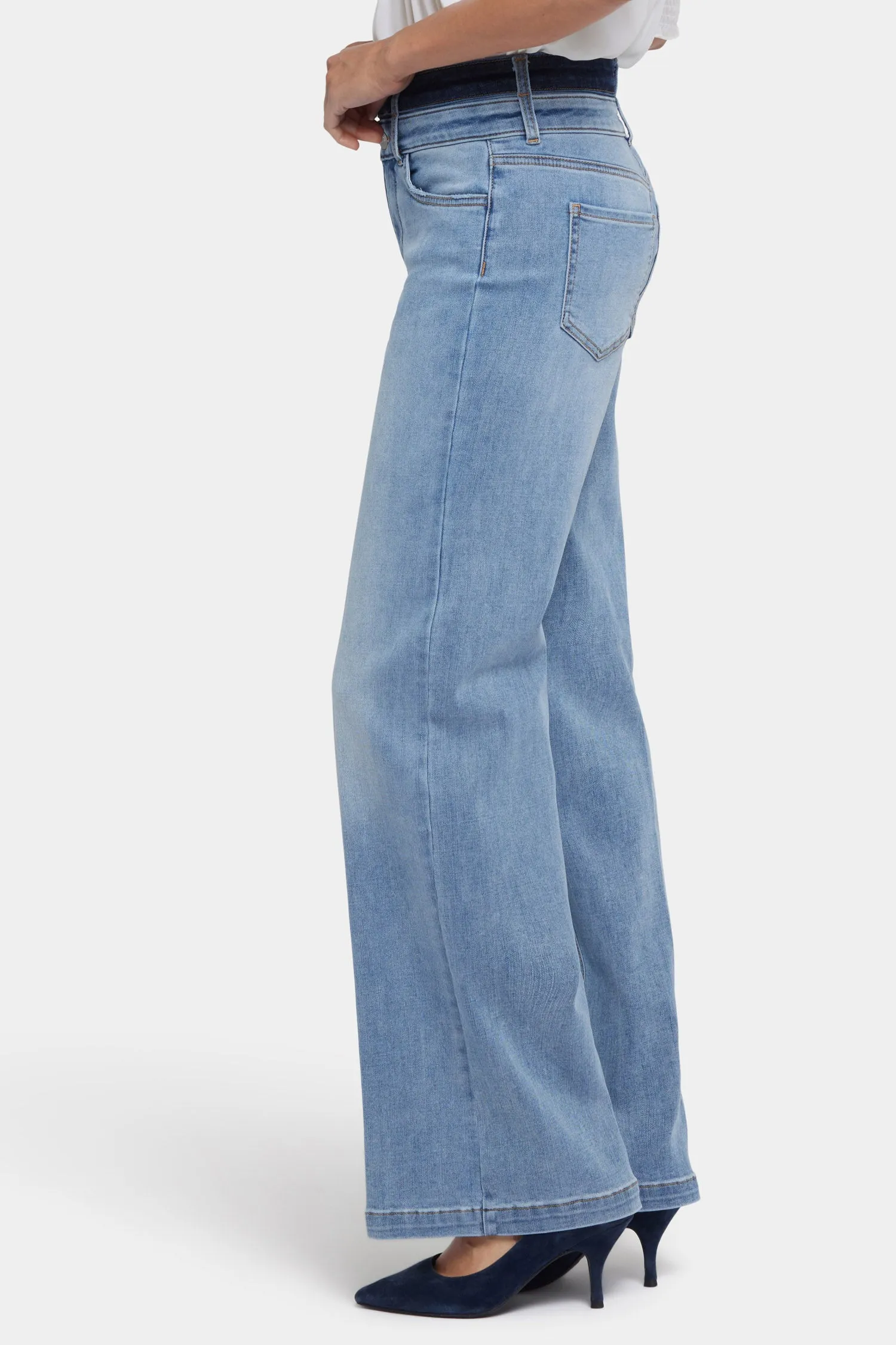 Teresa Wide Leg Jeans - Santiago Sea