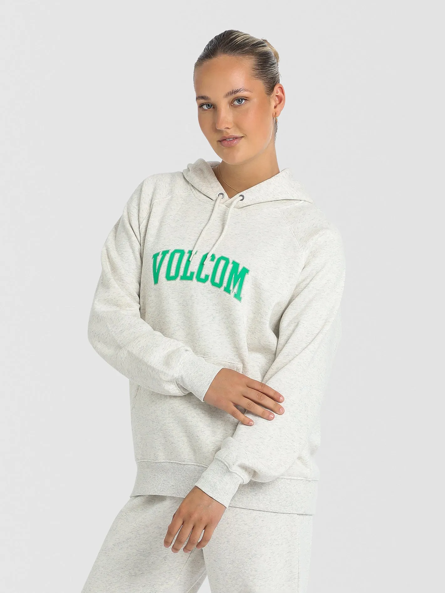 Volcom Get More Hoodie Oat Marle