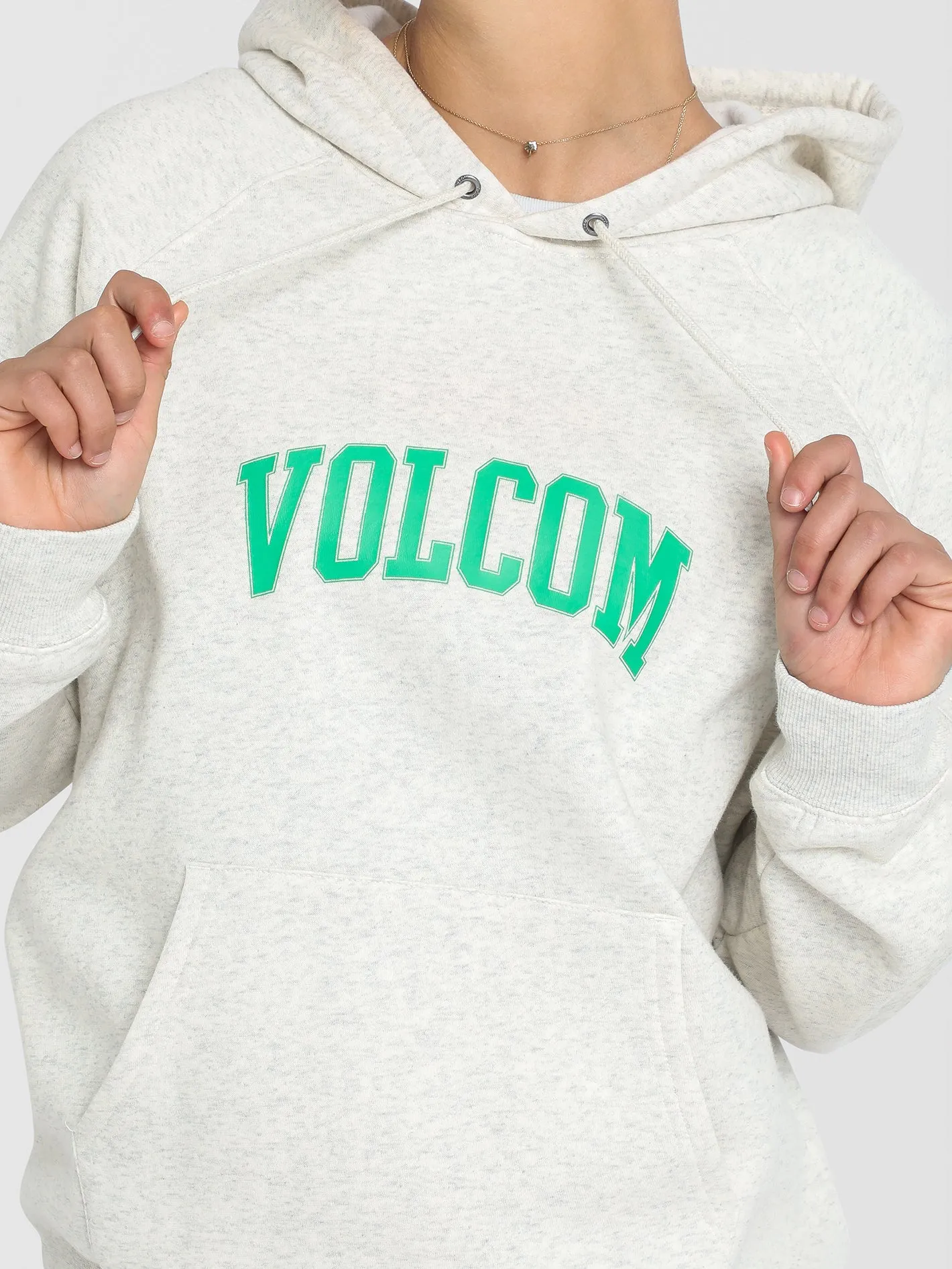 Volcom Get More Hoodie Oat Marle