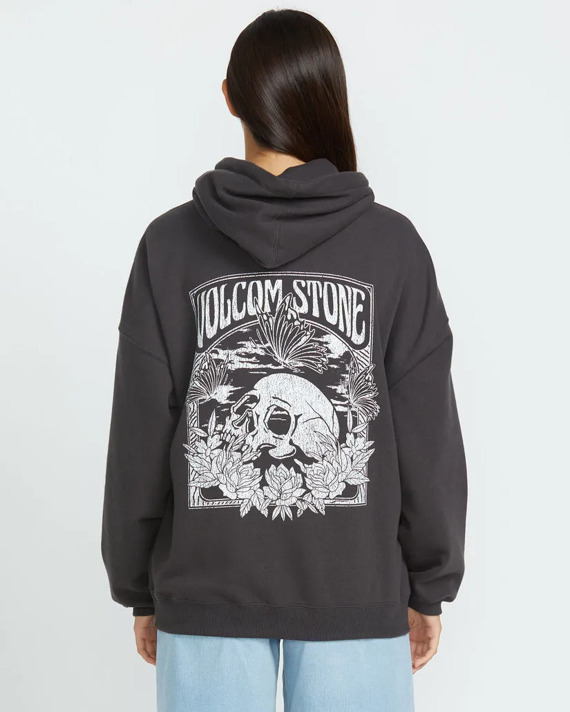 Volcom Stone Art Up Hoodie Vintage Black