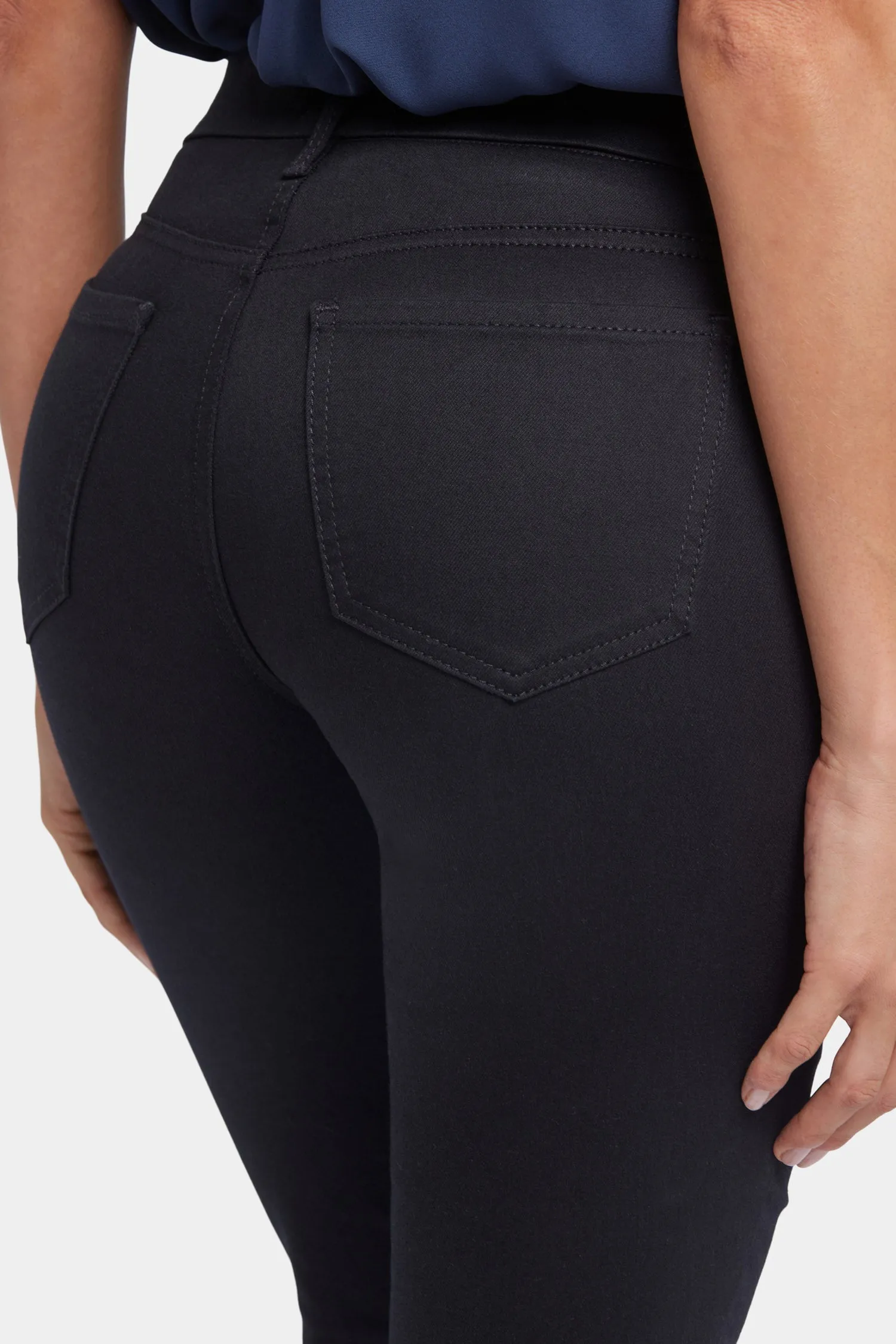 Waist-Match™ Marilyn Straight Crop Jeans - Black