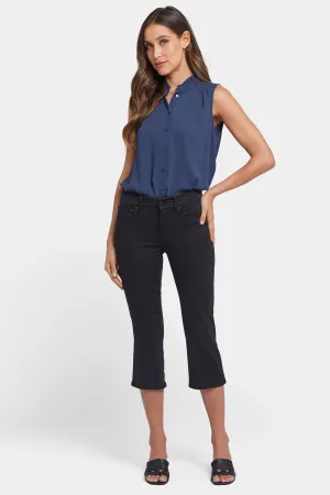 Waist-Match™ Marilyn Straight Crop Jeans - Black