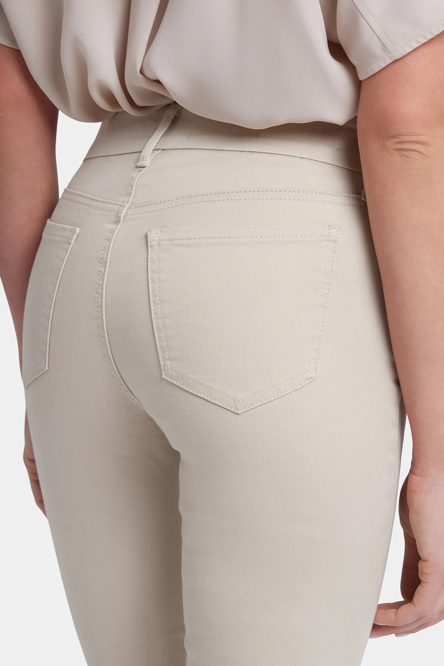 Waist-Match™ Marilyn Straight Crop Jeans - Feather