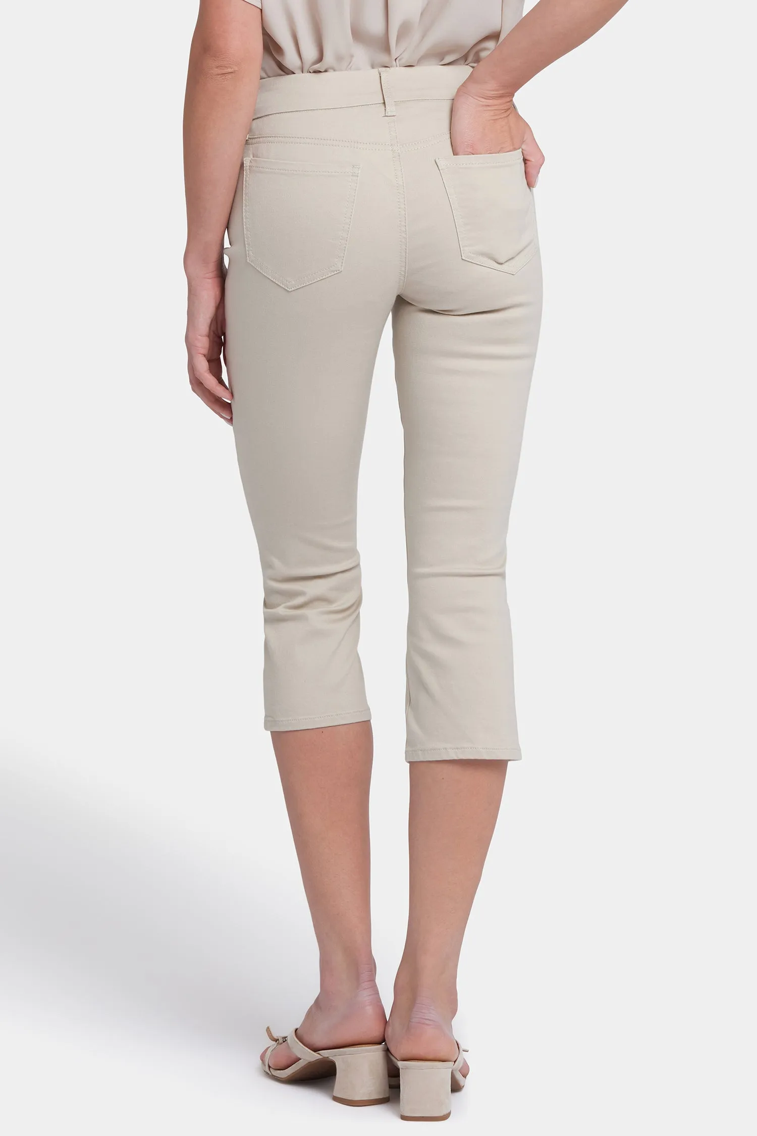Waist-Match™ Marilyn Straight Crop Jeans - Feather