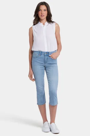 Waist-Match™ Marilyn Straight Crop Jeans - Santiago Sea