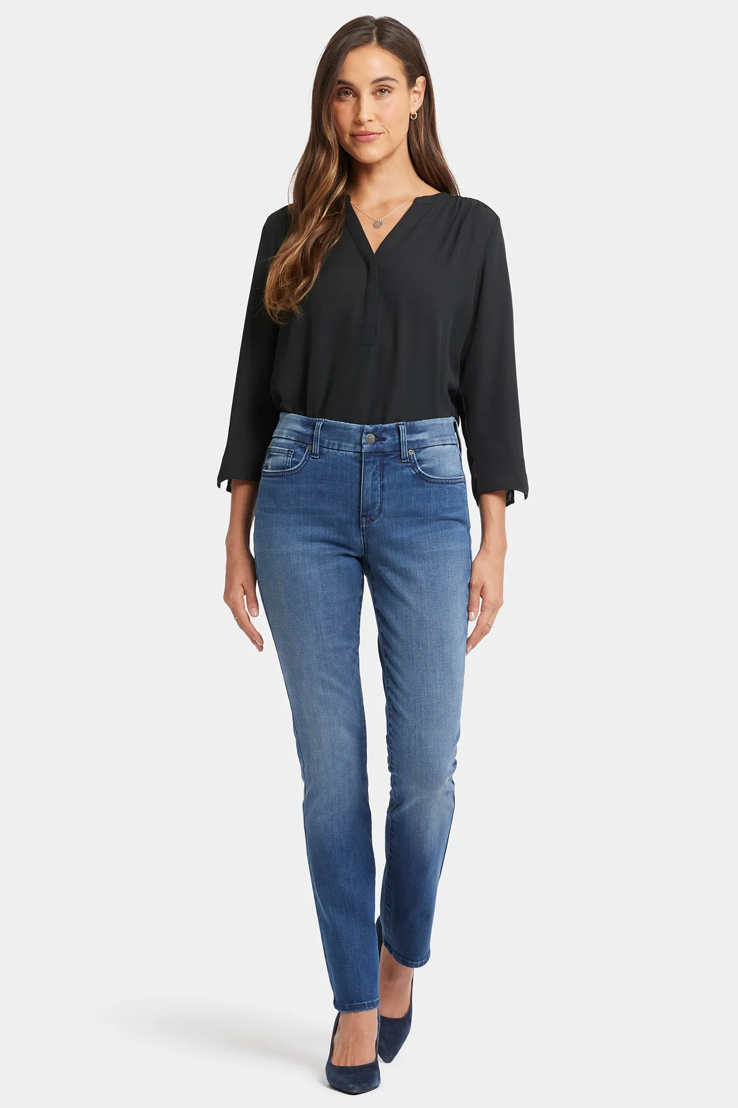Waist-Match™ Sheri Slim Jeans - Cascade Wave